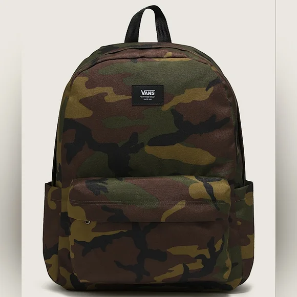 Vans Old Skool Backpack, green camo - Picture 2 of 12